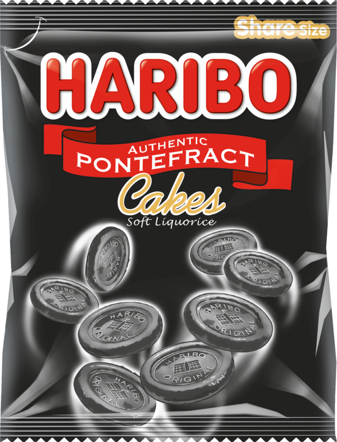 HARIBO PONTEFRACT CAKES 140G
